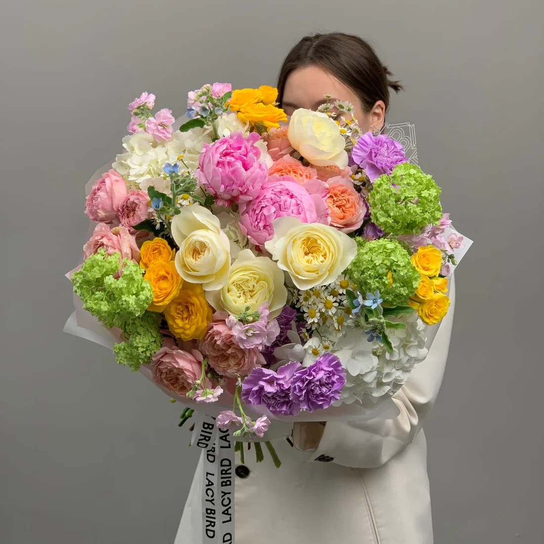 Bright multicolour bouquet