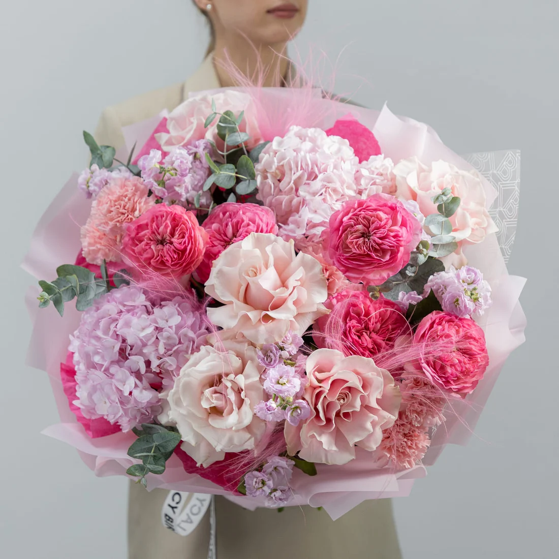 Pink peony dome